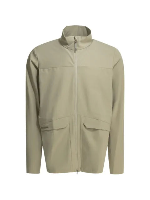 Houdini Sportswear M's Go logo-embroidered zip-up jacket