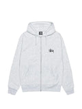 Stüssy logo-print zip-fastening hoodie