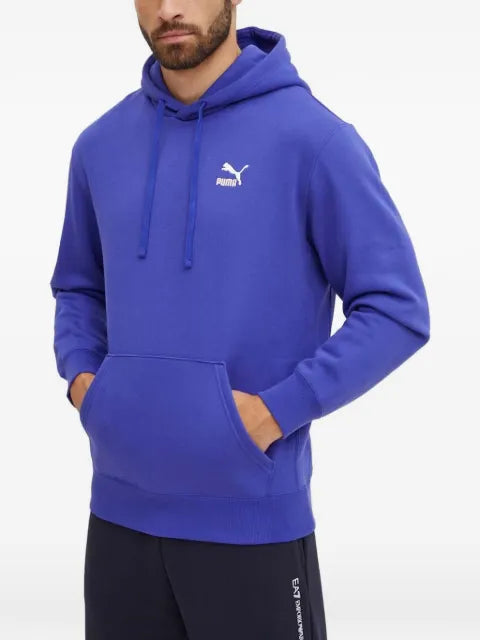 PUMA Classics logo-print drawstring hoodie