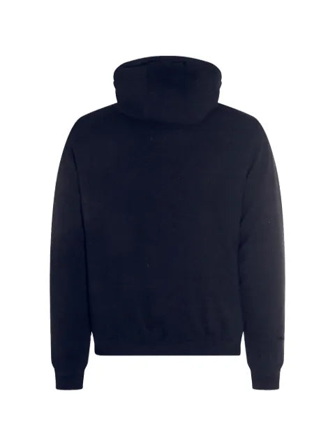 Moorer hooded wool-blend jacket