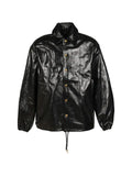 Willy Chavarria coach leather jacket
