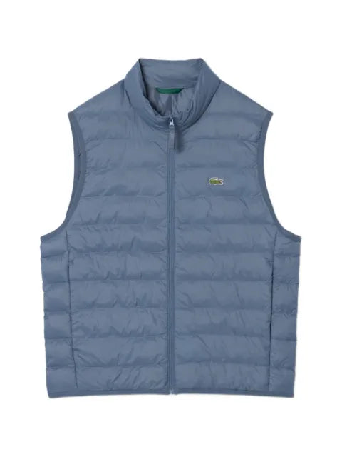 Lacoste logo-patch quilted gilet