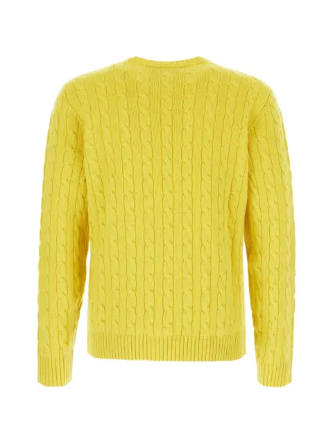 Valentino Garavani Cashmere cable-knit sweater with VLogo