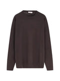 Bramani Cashmere ribbed-trim crew-neck sweater