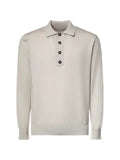 Eleventy button-fastening knitted sweater