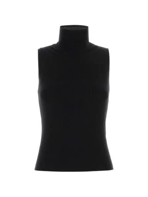 extreme cashmere n°502 Collo sleeveless top