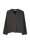 Stockholm Surfboard Club Merle check-pattern jacket