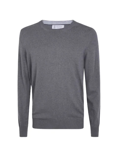 Brunello Cucinelli round-neck cashmere sweater