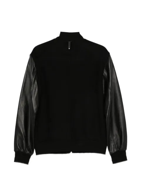 Mackage Tripp leather-panelled bomber jacket