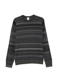 Paul Smith textured stripe merino wool sweater