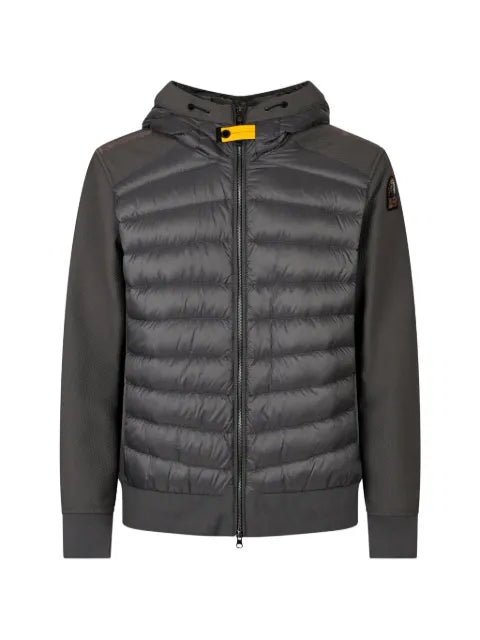 Parajumpers quilted panelled hooded jacket