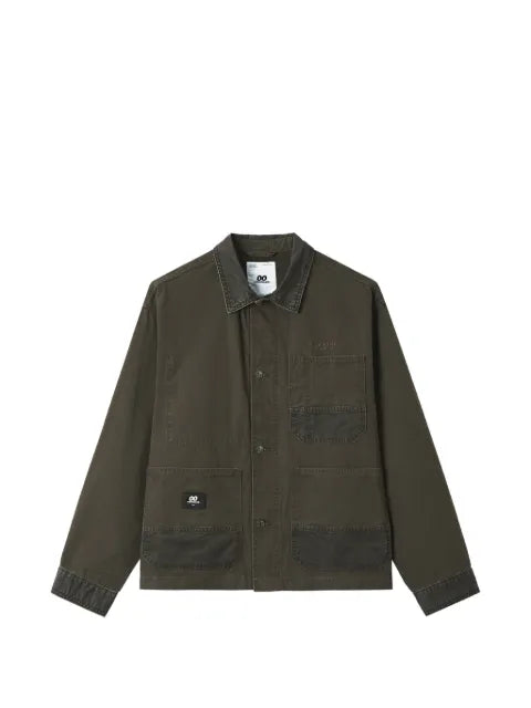 CHOCOOLATE panelled cotton jacket