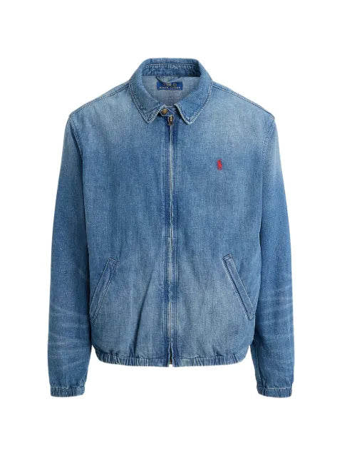 Polo Ralph Lauren logo-embroidered denim jacket