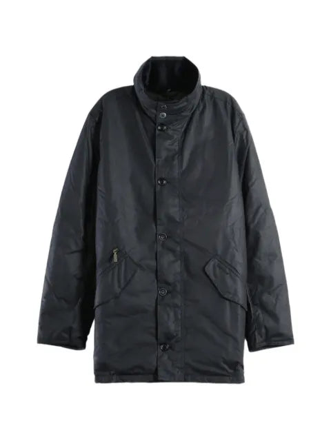 Barbour Powell waxed-cotton high-neck jacket