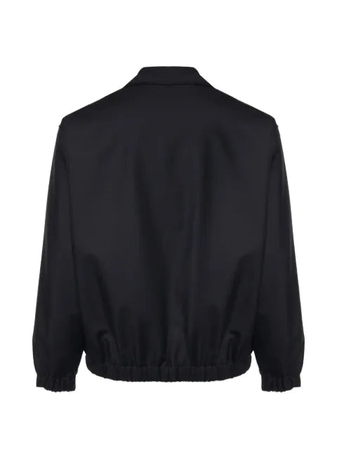Giuliano Galiano Asher elasticated-trim zip-up jacket