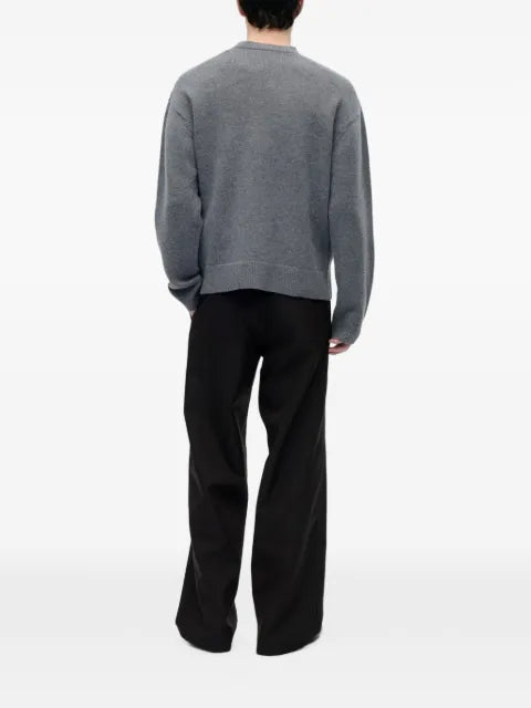 Berner Kühl boiled-knit crew-neck sweater
