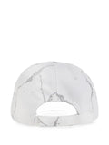 Lacoste ripstop marble-print baseball cap