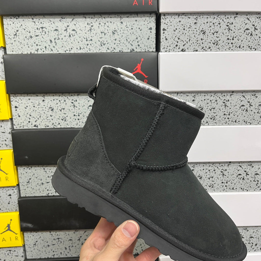 UGG Classic Mini Boot – Women's Suede Ankle Boot in Black