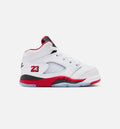 Air Jordan 5 Retro Fire Red | Infant/Toddler Lifestyle Shoe | Fire Red/White