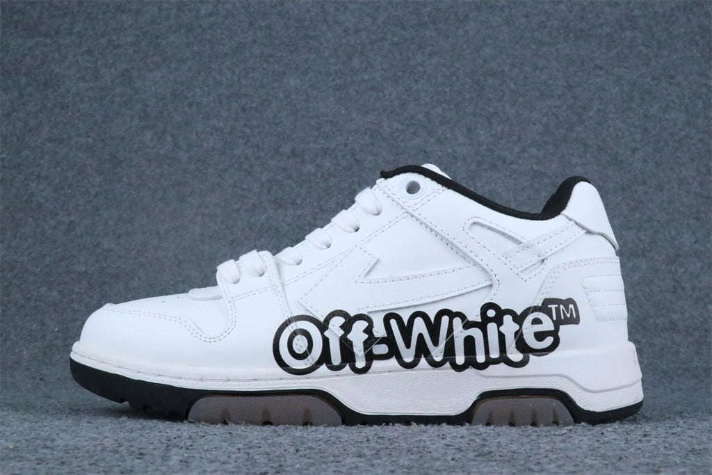 Off-White Out of Office Logo Print 'White Black'
