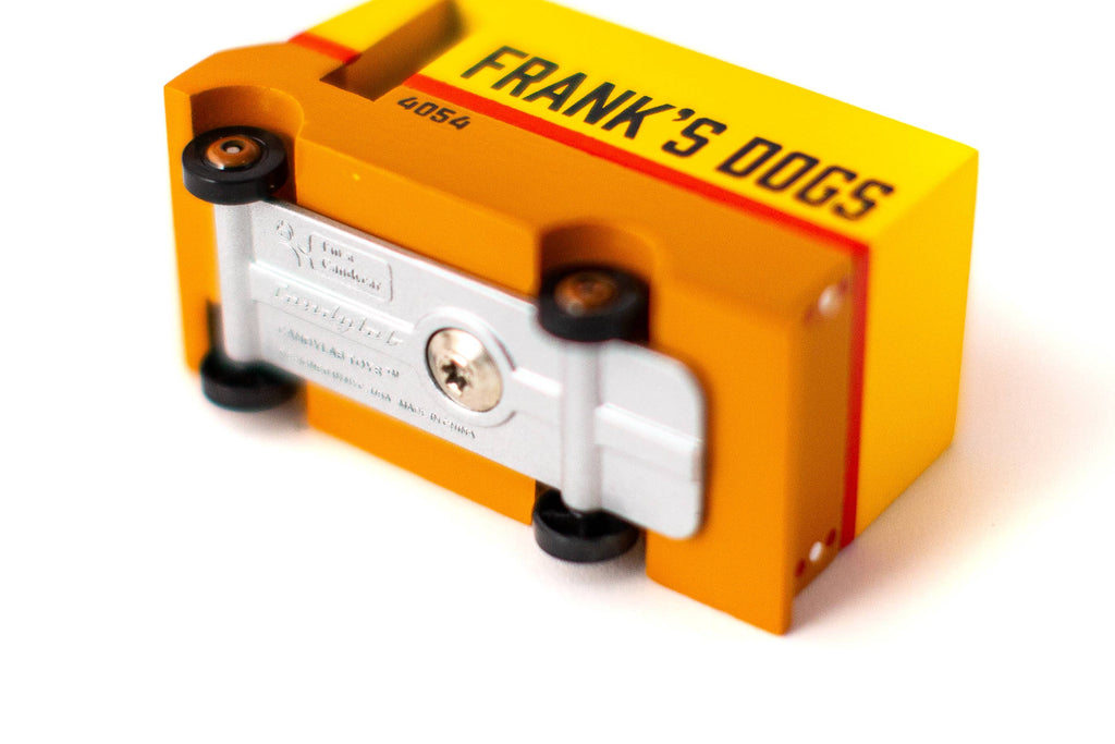 Candyvan - Hot Dog Van - Wooden Diecast Toy Car Candylab