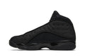 Air Jordan 13 Retro 'Black Cat' – All-Black Panther Sneaker with Holographic Eye & Paw Print Outsole