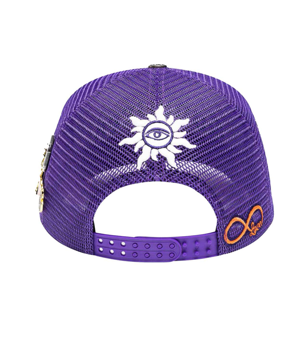 Godspeed Forever Grape Trucker Hat Purple/Green