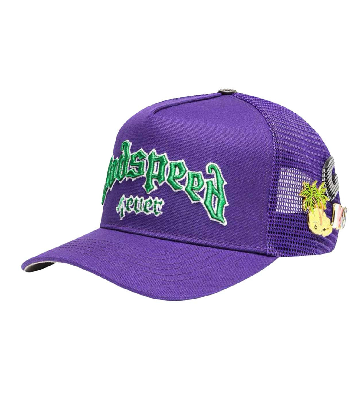Godspeed Forever Grape Trucker Hat Purple/Green