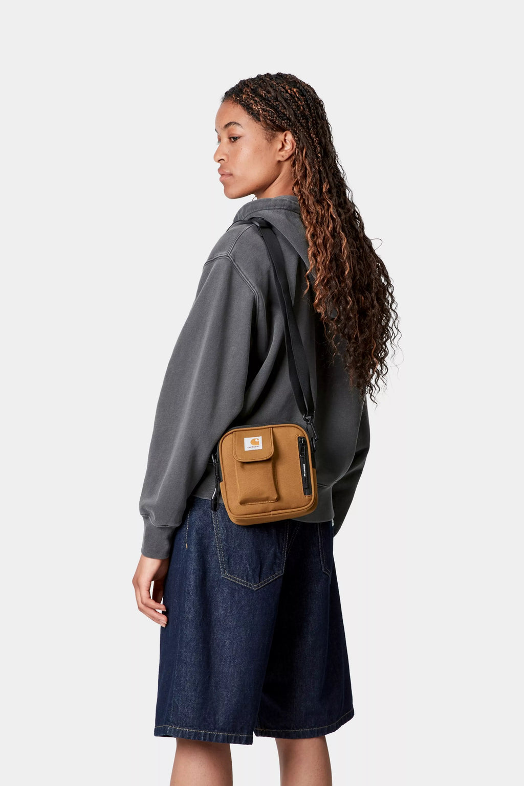 CARHARTT WIP ESSENTIALS BAG Hamilton Brown
