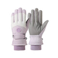 Ski Gloves Winter Unisex Outdoor Cycling Windproof Coldproof Fleece Thickened Warm Gloves Anti-slip Touchscreen Gloves