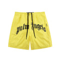 Palm Angle Shorts Palm Angels Letter Logo Casual Shorts Men's and Women's Sports Shorts