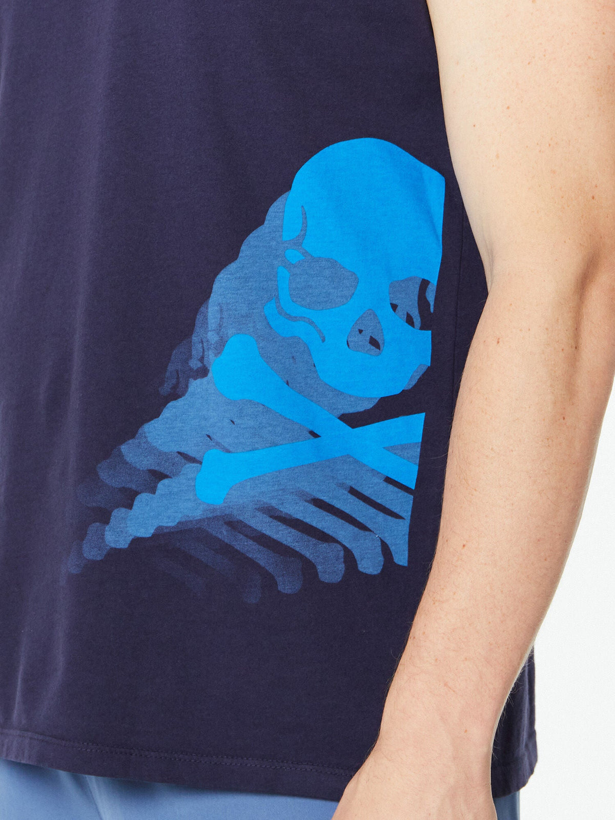 ALL SOULS MUSCLE TANK NAVY