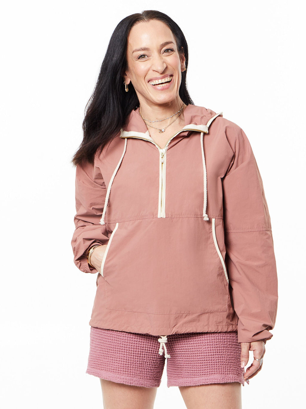 NYLON PULLOVER ANORAK