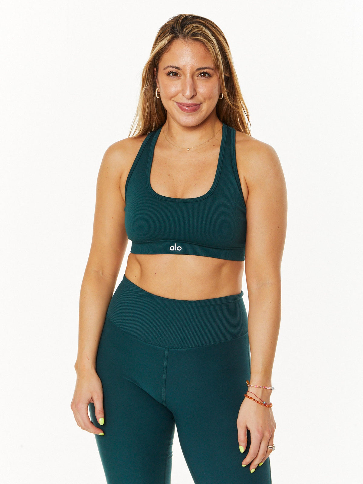 SEAMLESS RIBBED BRA