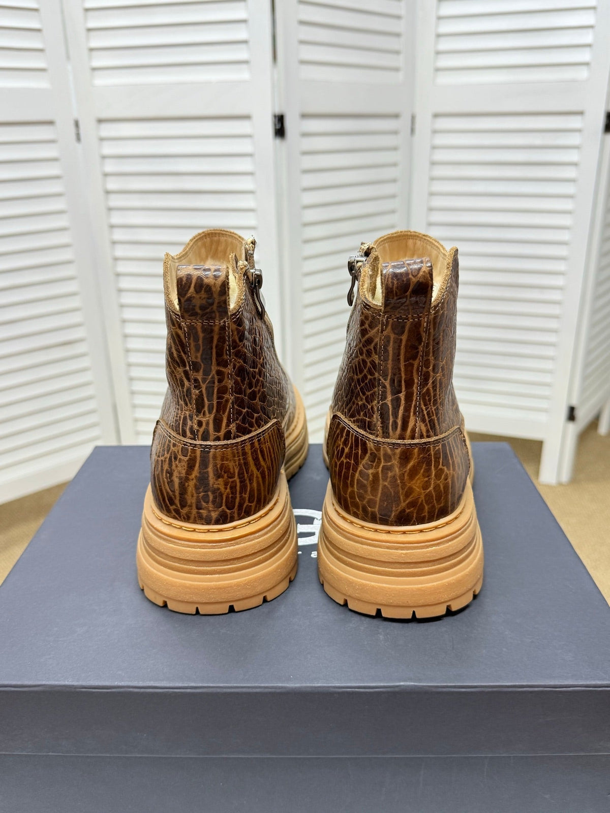 UGG Leopard Suede Chelsea Boots