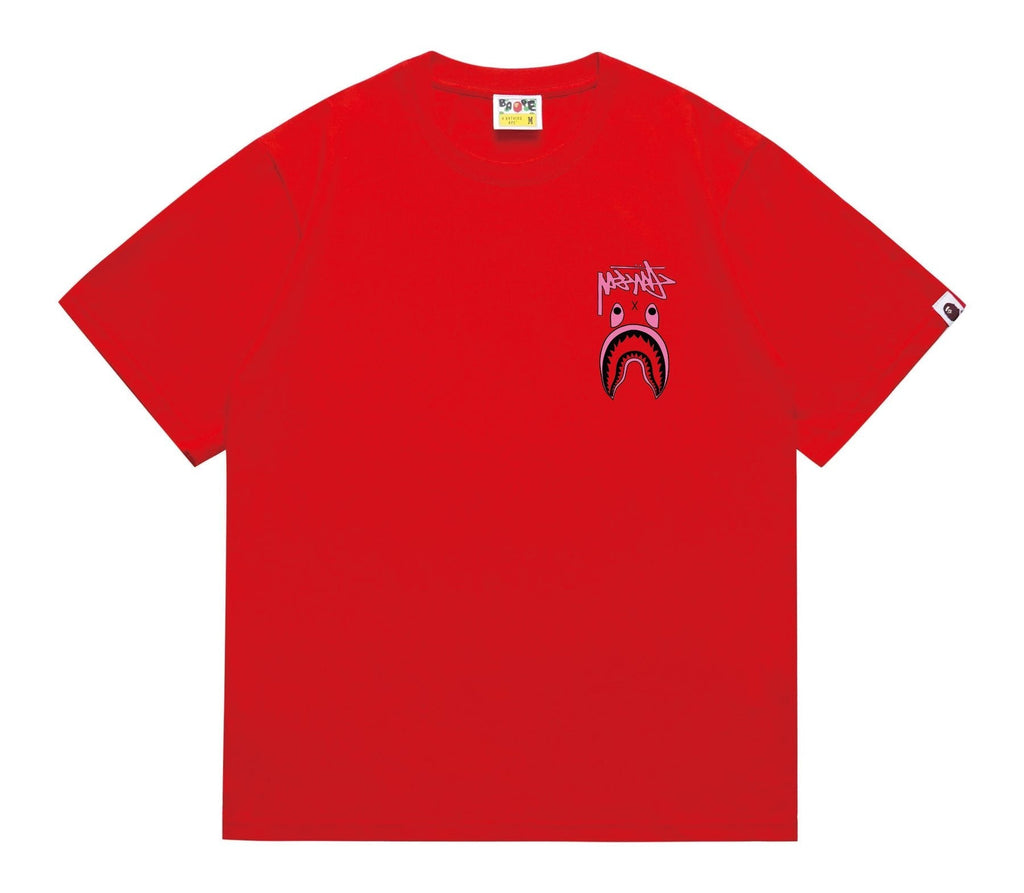 BAPE Contrast Shark Wordmark Graphic T-Shirt