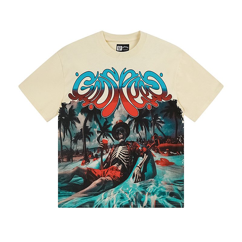 Godspeed Manifested MMXXII Skeleton Graphic T-Shirt