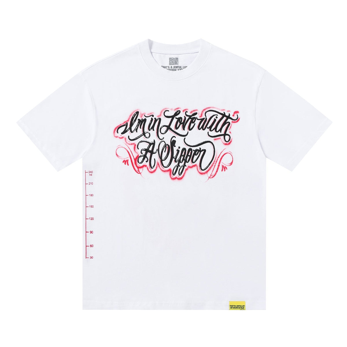 THAT'S A AWFUL LOT OF COUGH SYRUP Script Graphic Short-Sleeve T-Shirt