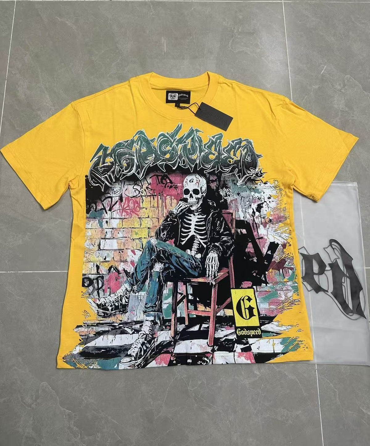 Godspeed Skeleton Graphic T-Shirt