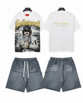 Godspeed Mission Completed Portrait Short-Sleeve Set