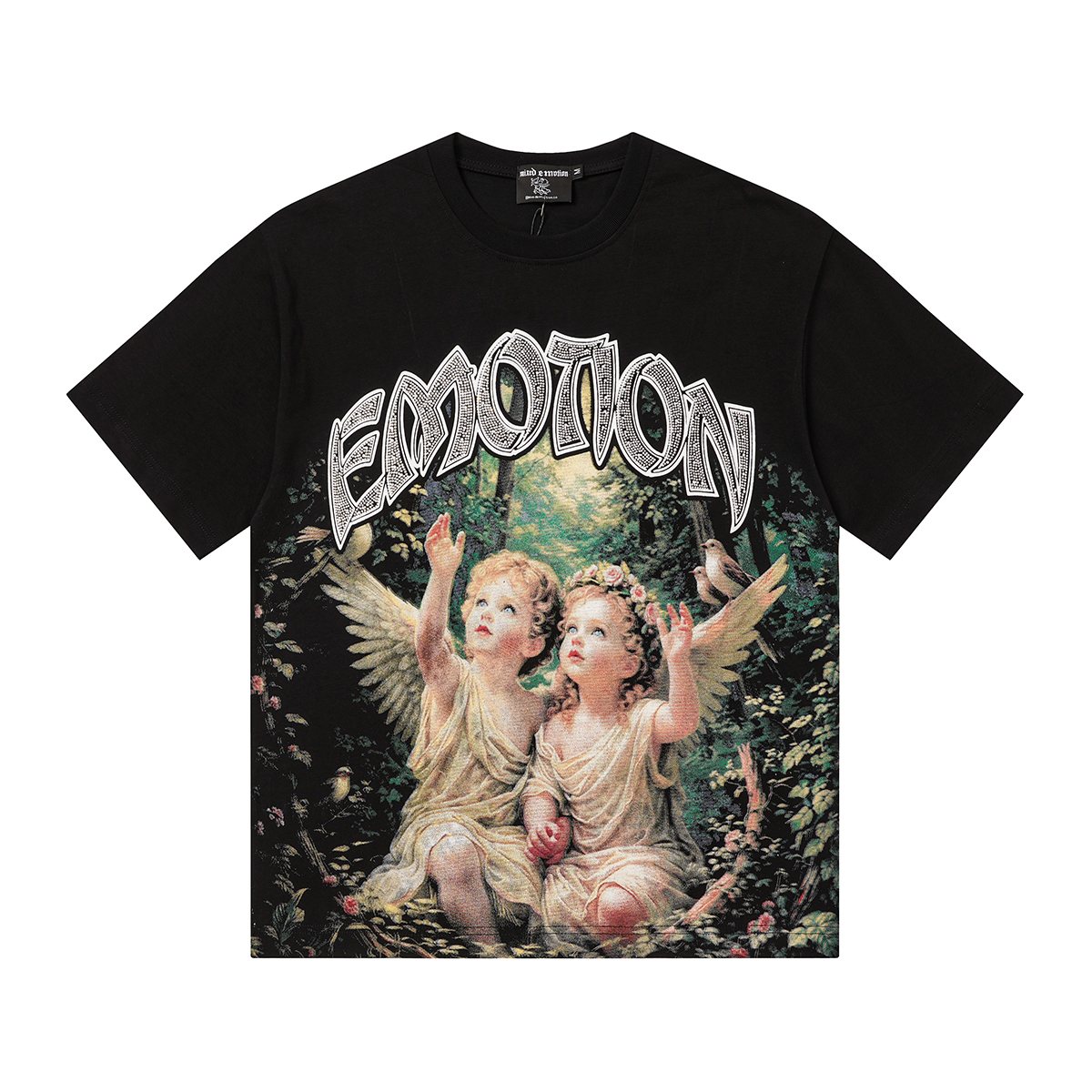 MIXED EMOTION Angel Graphic T-Shirt