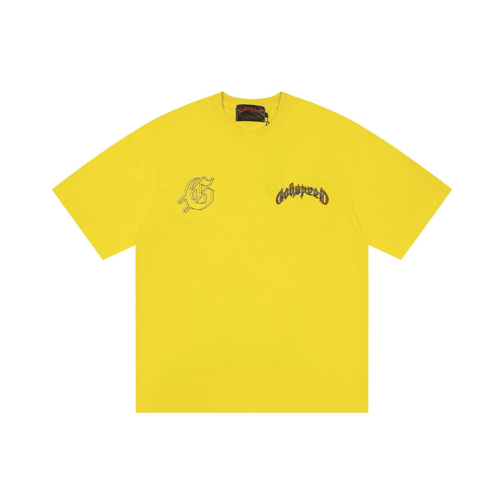 Godspeed Skeleton Back Graphic T-Shirt
