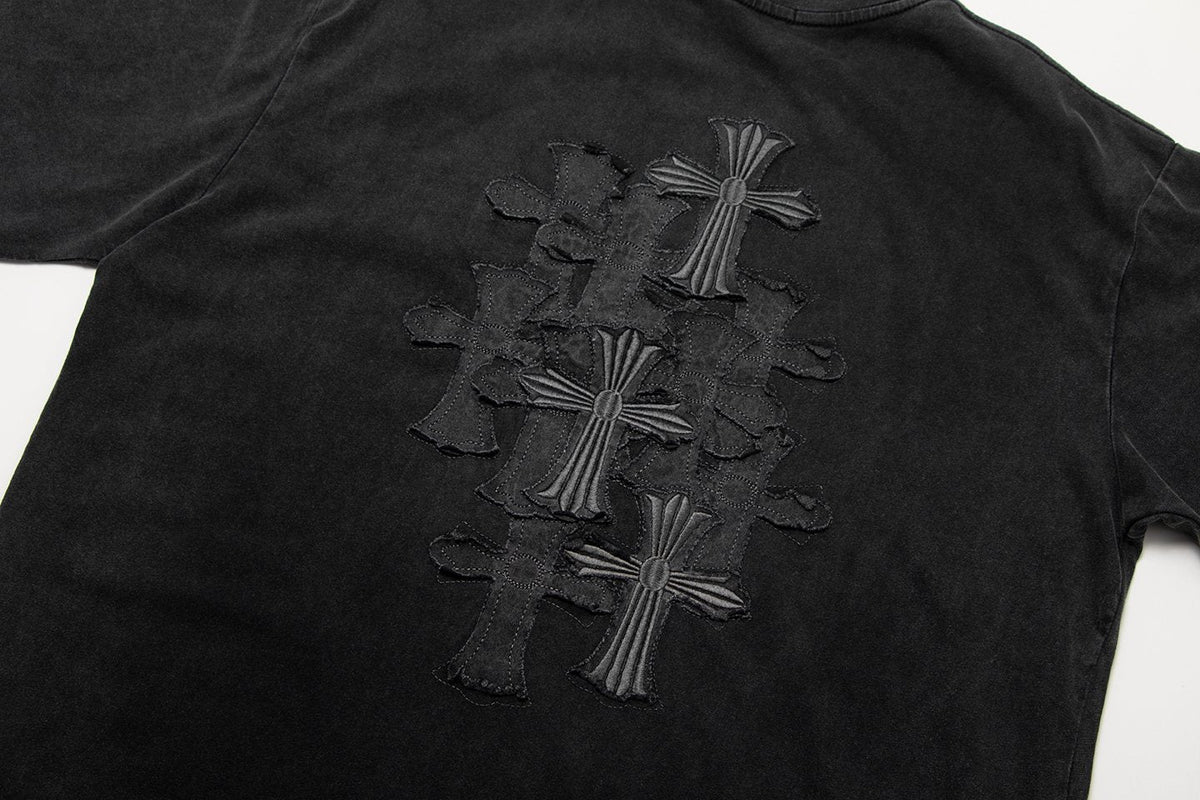 Chrome Hearts Tonal Cross Graphic T-Shirt