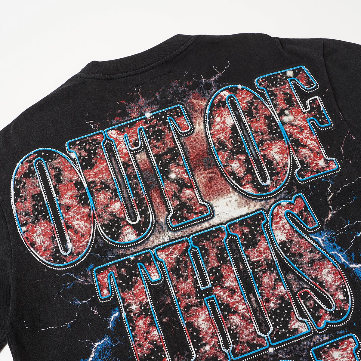 Godspeed Washed Black 2000 New York Graphic T-Shirt