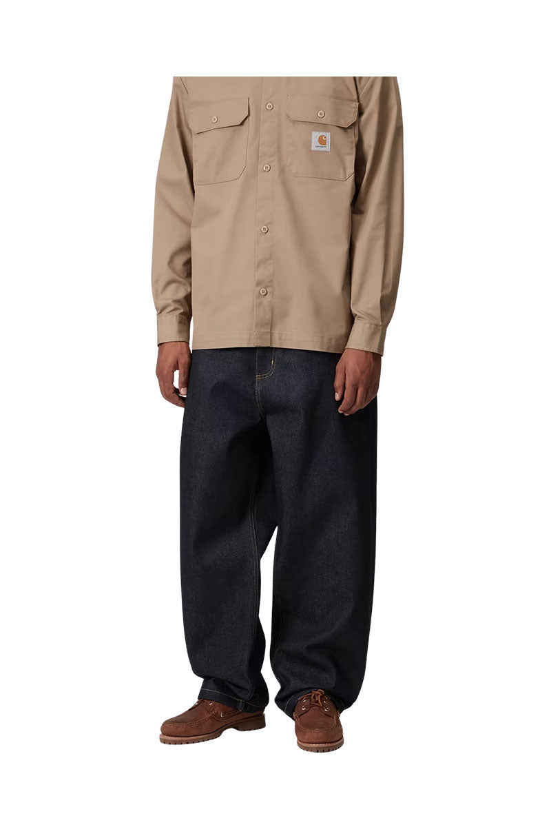 CARHARTT WIP BRANDON PANT Blue Rigid