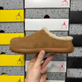 UGG Tasman Slipper – Unisex Wool-Lined Suede Moccasin in Chestnut