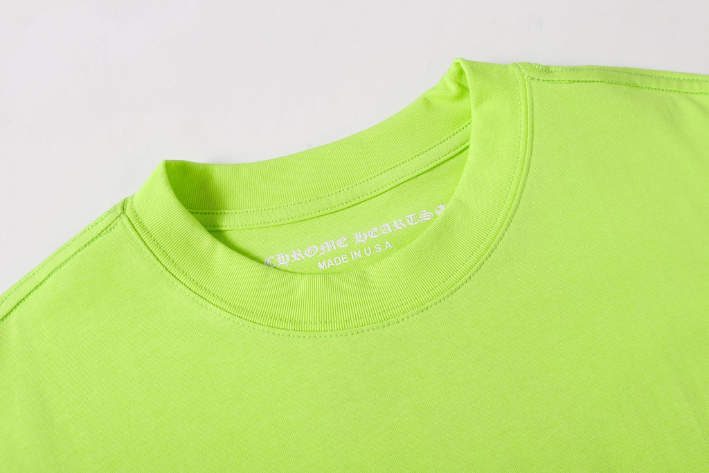 Chrome Hearts Matty Boy Link T-Shirt Lime Green