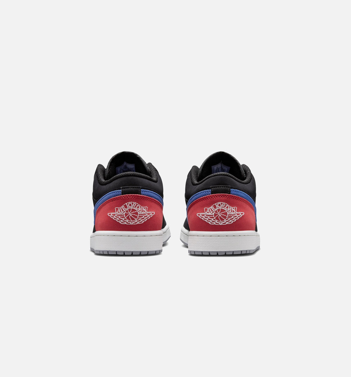 Air Jordan 1 Low Men's Sneakers - Black/Summit White/True Blue/Varsity Red