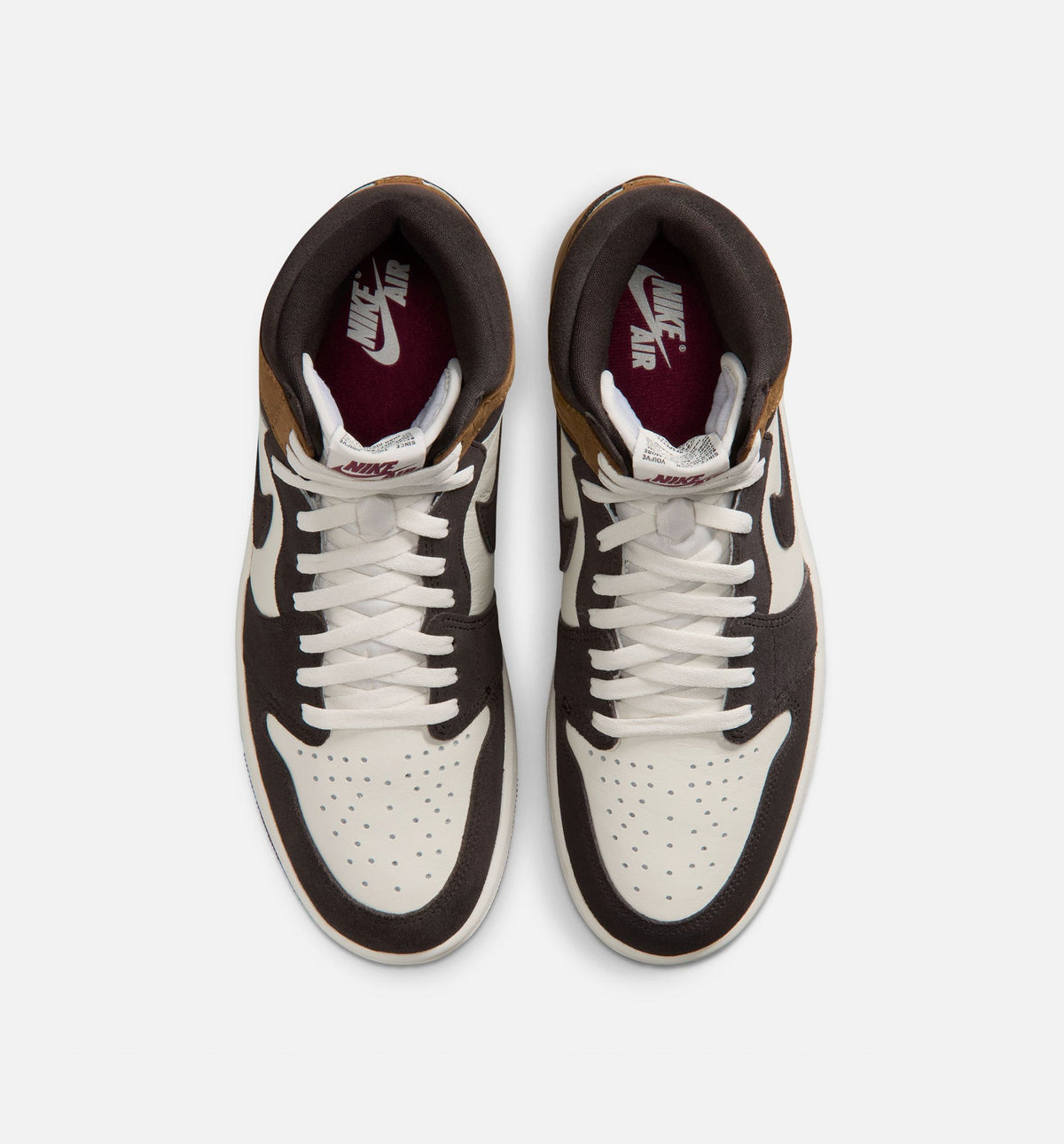 Air Jordan 1 Retro High OG Love Letter Men's Lifestyle Shoe – Shadow Brown/Team Red/Light British Tan