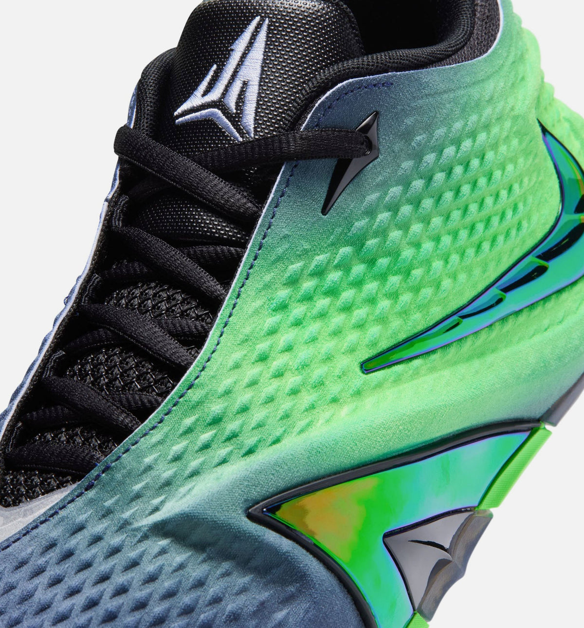 Ja 4 Nightmare Men's Lifestyle Shoe – Obsidian/Black/Voltage Green/Metallic Silver